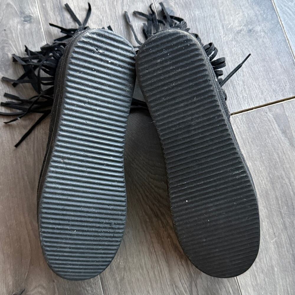 Black Moccasin Boots - Picture 2 of 3